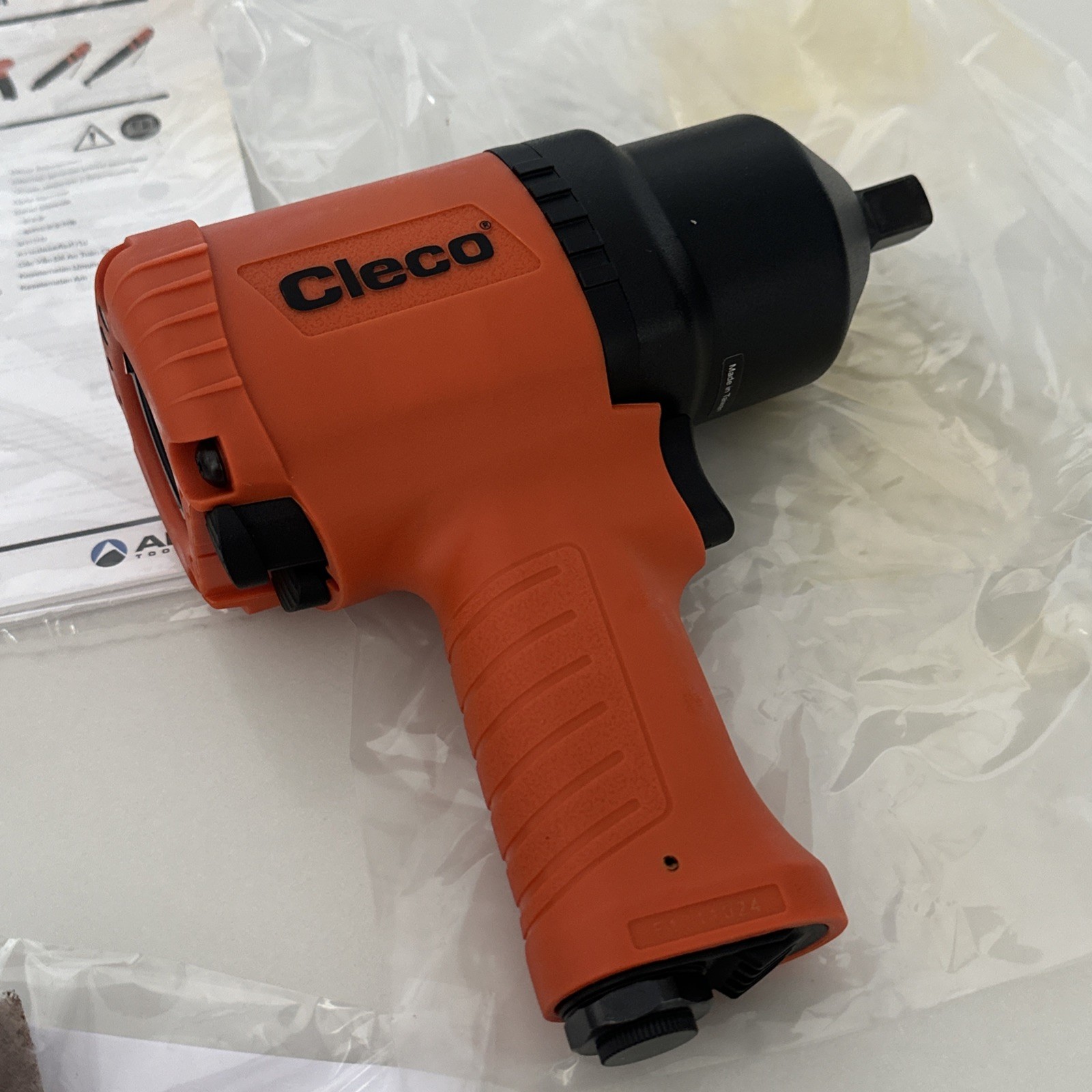 CLECO CWC-500P Air Impact Wrench 1/2” Drive Pin Amvil Air Powered 8000 RPM New