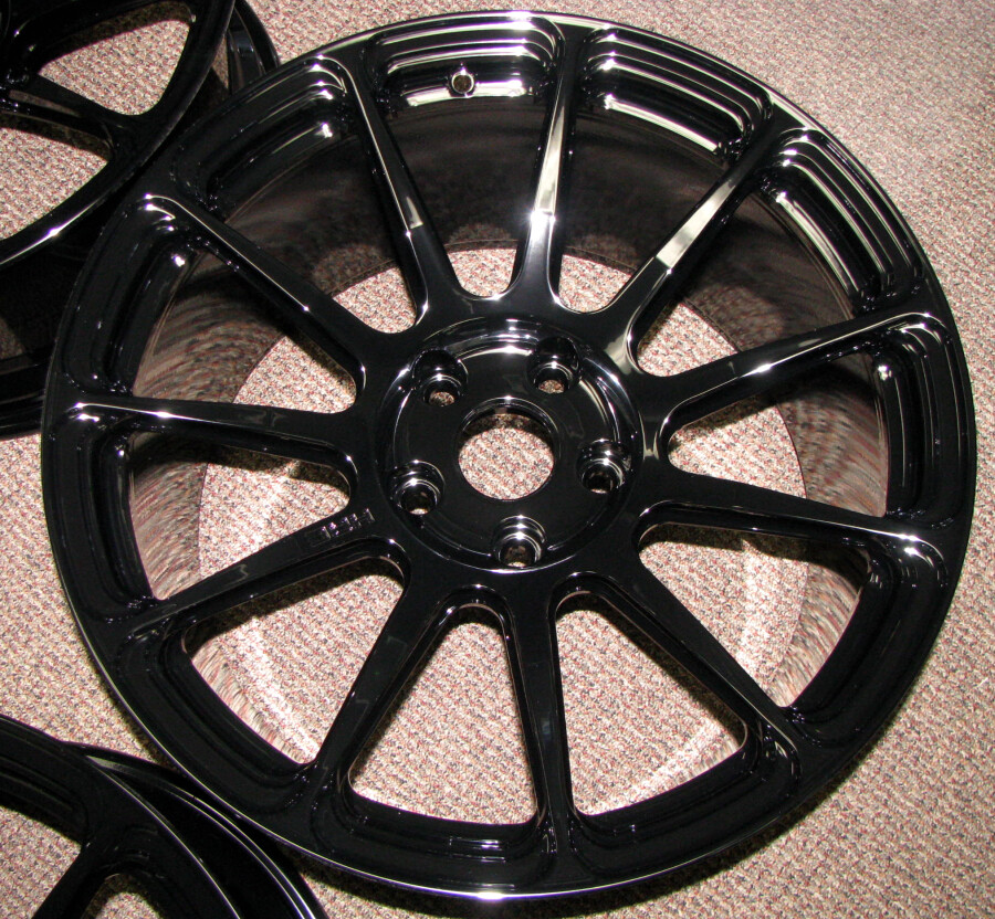 Tiger Drylac Wet Black Gloss Black Powder Coat Paint – New 1LB