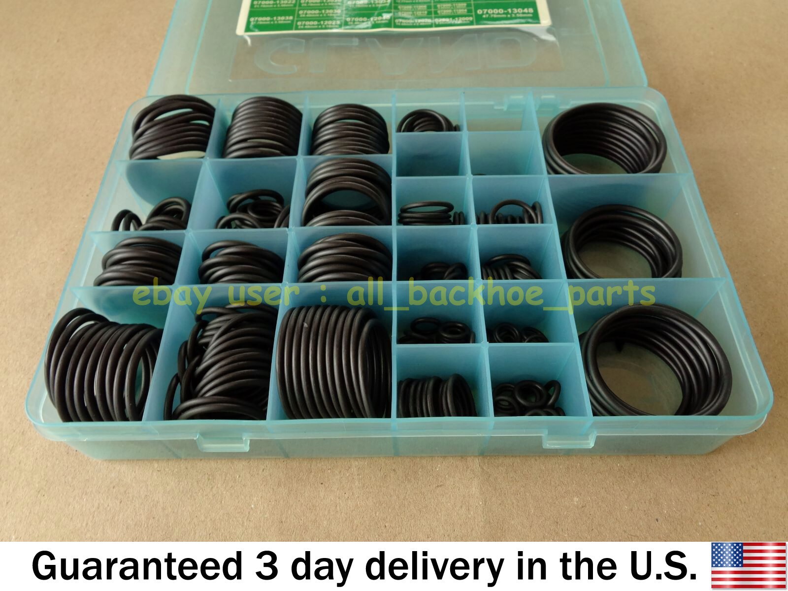 KOMATSU PARTS – GLANT MASTER O RING SEAL KIT, 435 PCS. NITRILE MATERIAL 90 SHORE
