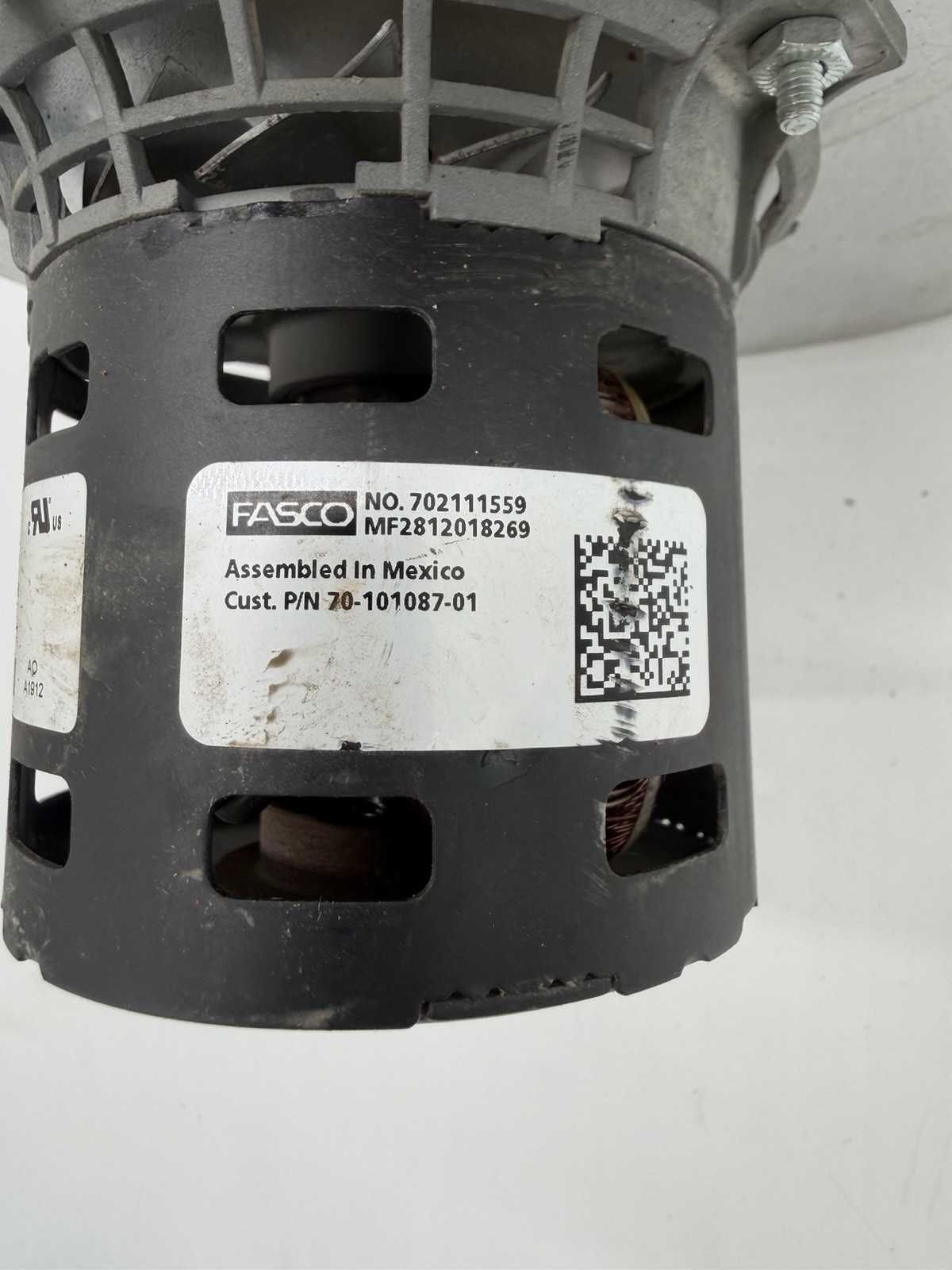 Rheem Ruud 70-101087-01 Fasco 7021-11559 Furnace Draft Inducer used, tested