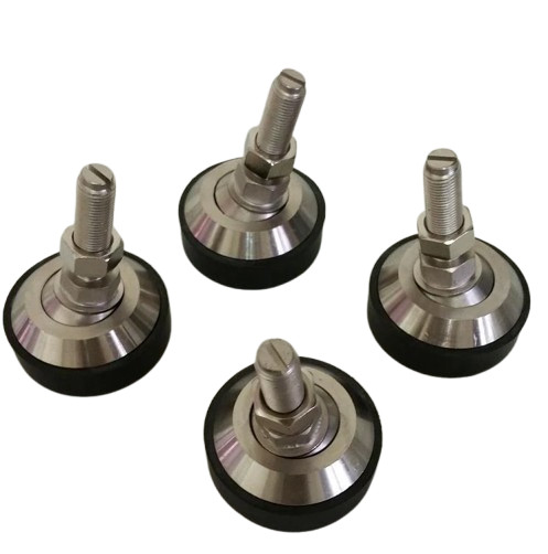 Package of 4 adjustable swivel steel Foot, 1/2-20 for floor scale NEW