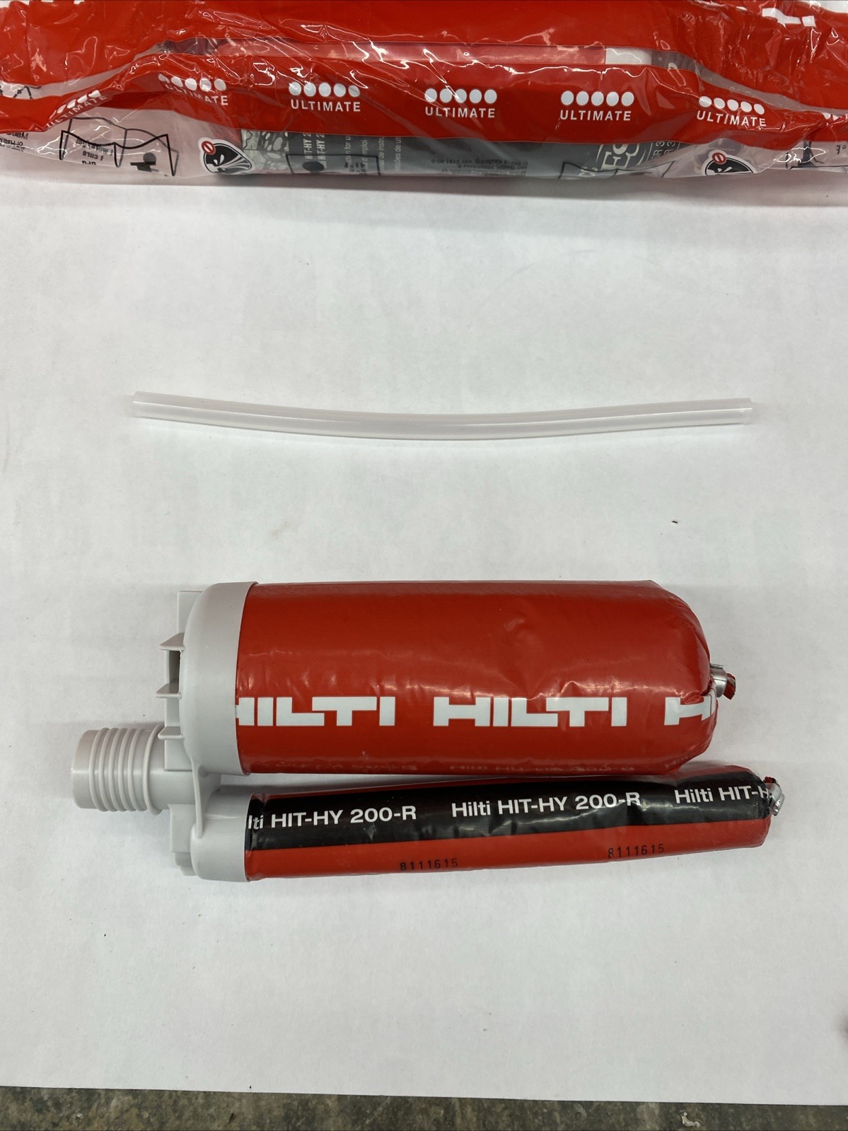 Hilti HIT-HY 200-R # 2022793 Adhesive Anchoring System For Concrete And Masonry