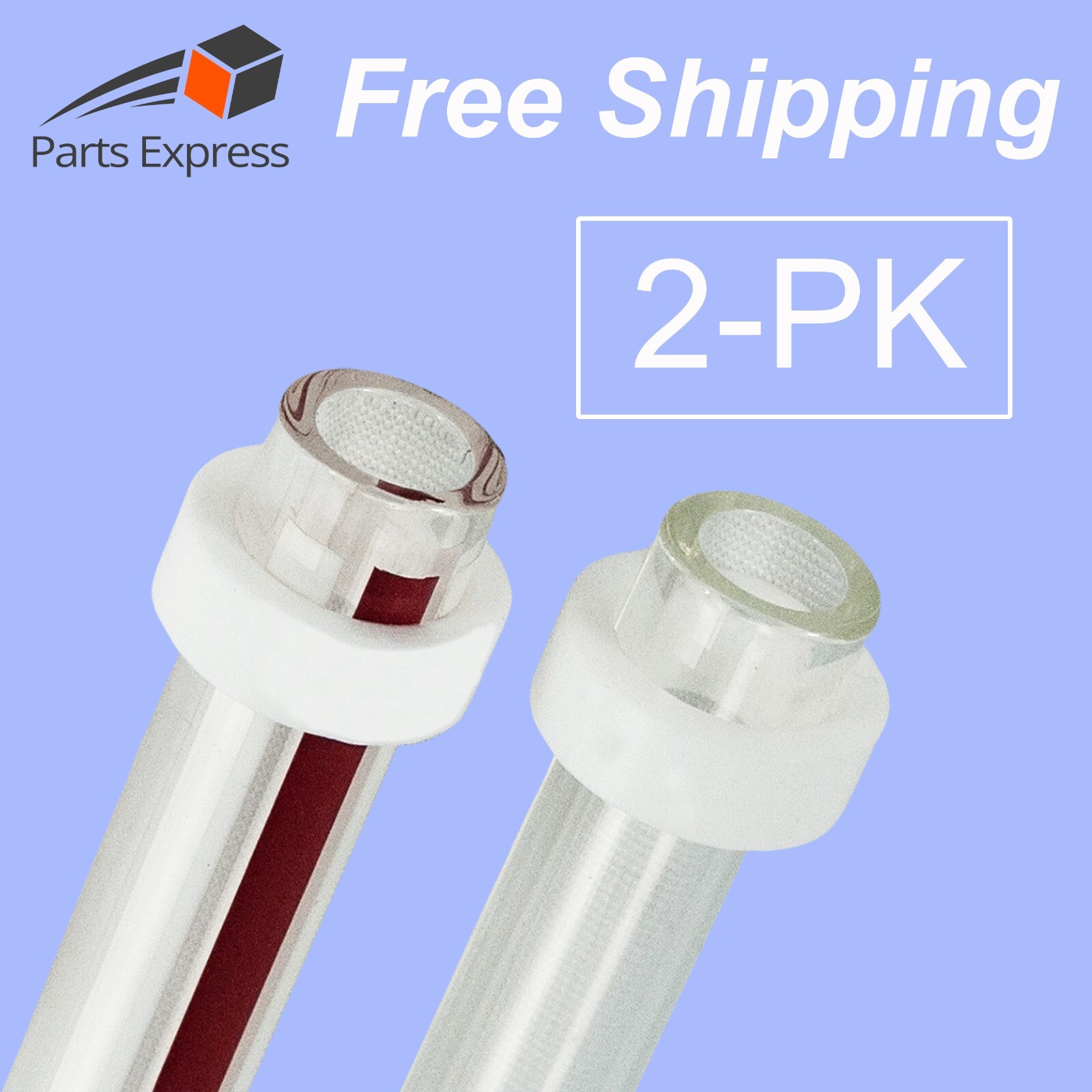 [2-PK] Premium TEFLON Jewelry Steamer Sight Glass Gasket for 5/8″ OD Glass