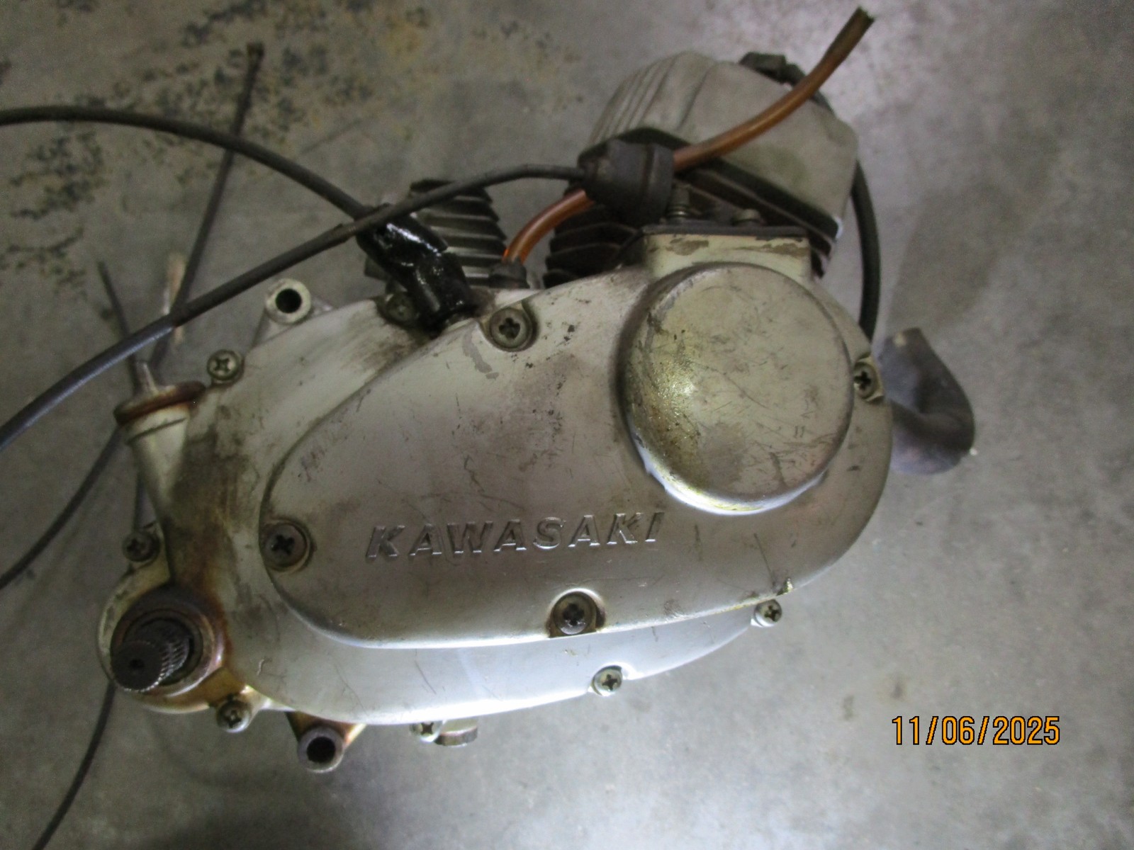 Kawasaki Motorcycle 98cc FE98 Engine Untested