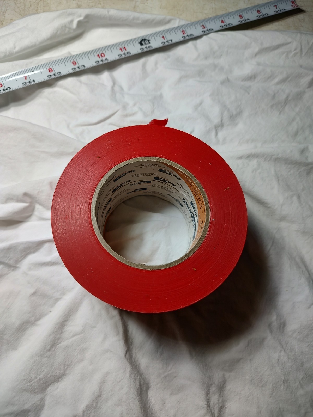 Shurtape PE 444 UV-Resistant Polyethylene Tape Red 16 – 72mm x 55m or 2.83″x180′