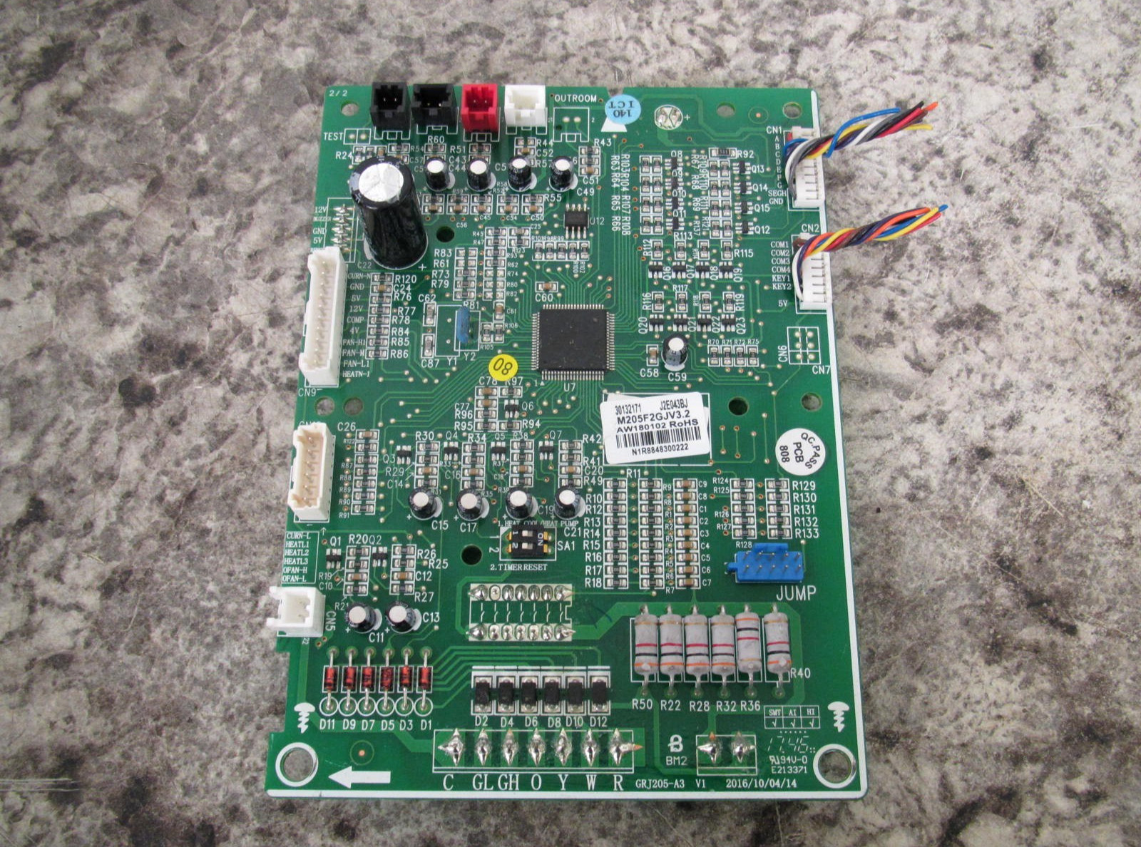 Gree 30132171 PTAC Unit Main Control Circuit Board Used Free Shipping