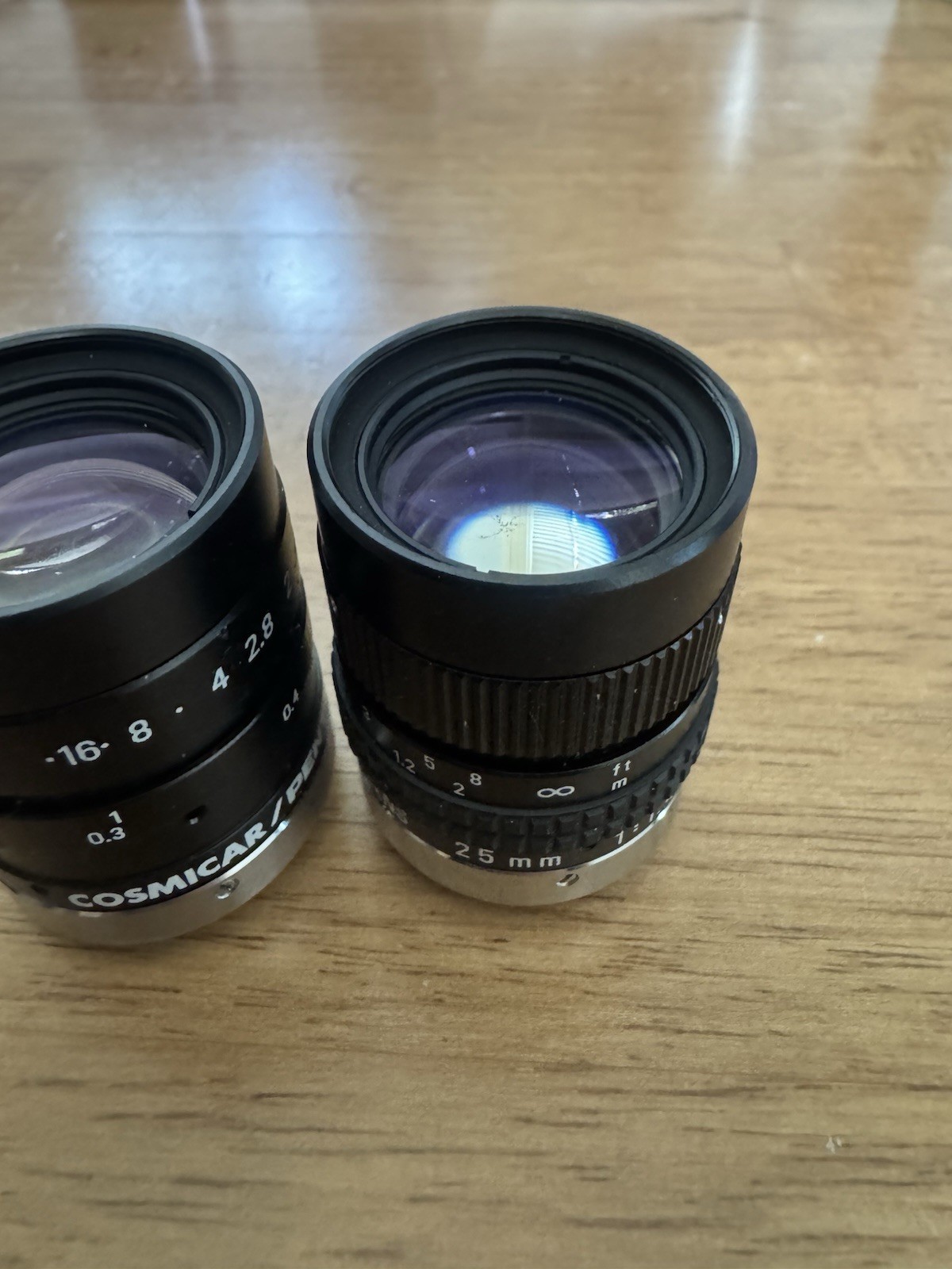 Cosmicar Pentax 25mm 1:1.4 Fast Prime Beautiful lens 1 each