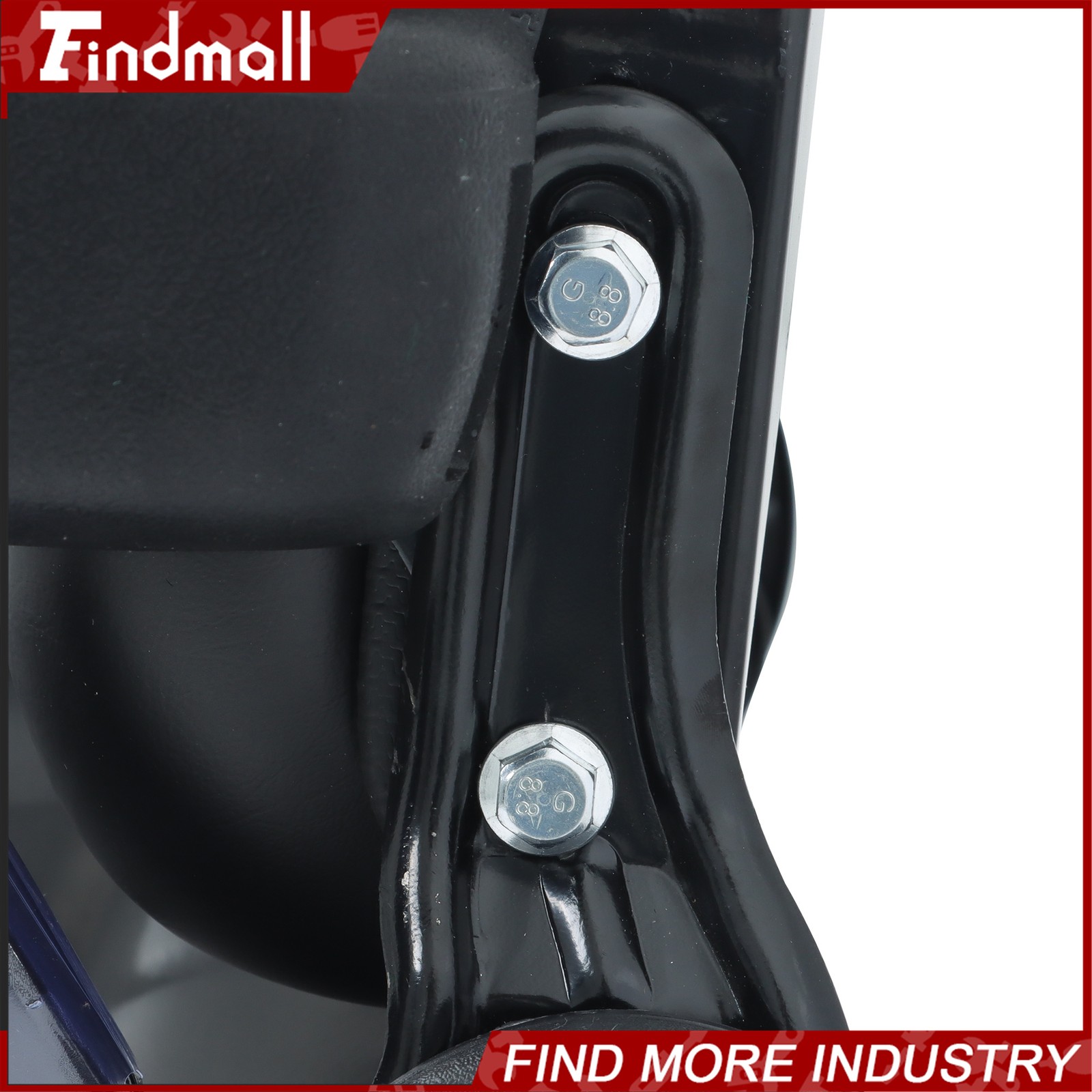 FindmallForklift Tractor Seat Suspension Adjustable Backrest Armrest Safety Belt