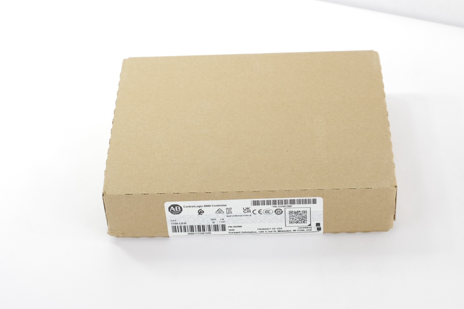 2024 Allen-Bradley 1756-L81E /B ControlLogix Processor – New Suplus (Sealed)