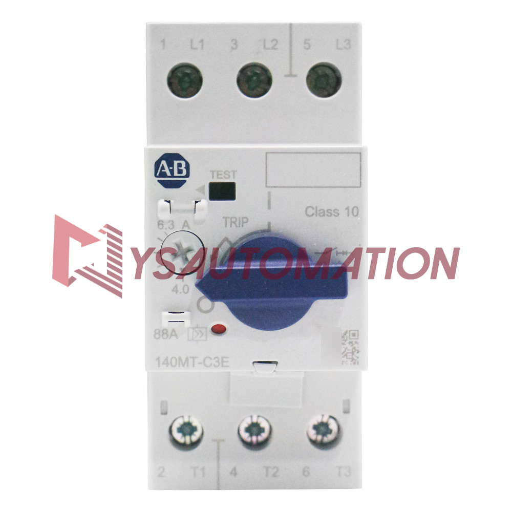 Allen Bradley 140MT-C3E-B63 C Frame, 4 – 6.3A,Motor Protection Circuit Breaker