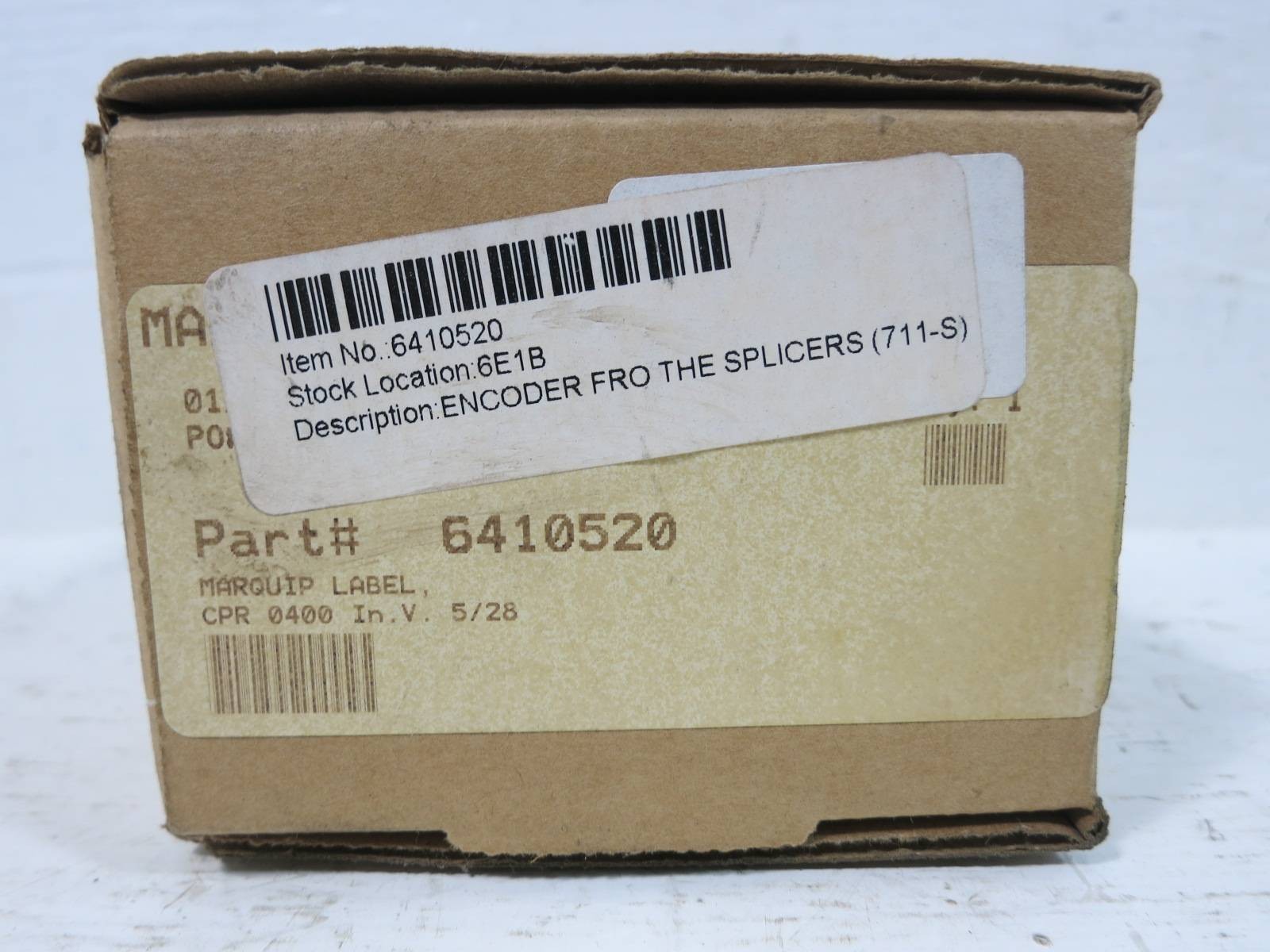New Marquip Ward United 6410520 Accu-Coder 5-28 VDC Encoder NIB