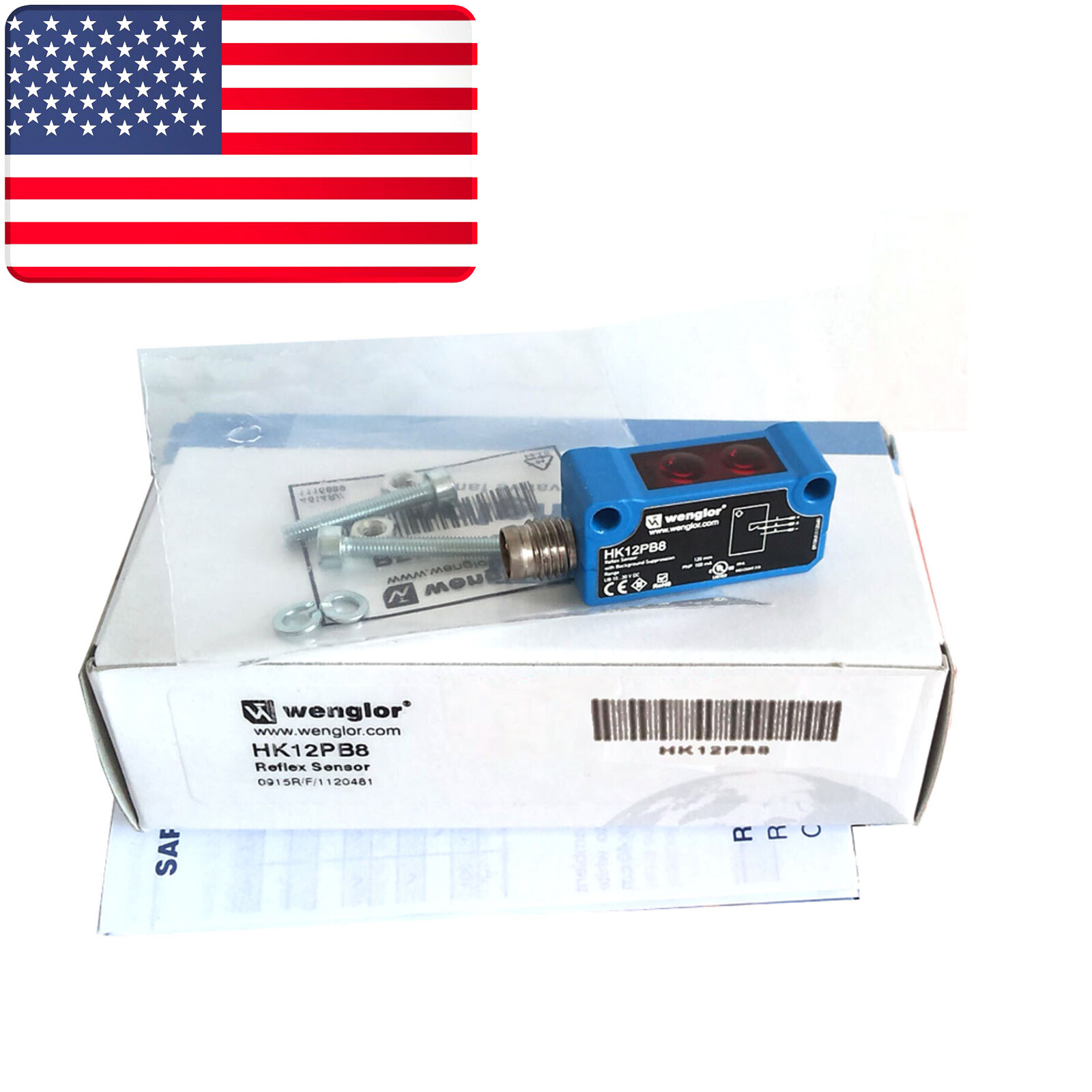 NEW for Wenglor HK12PB8 Reflex Sensor – US Stock