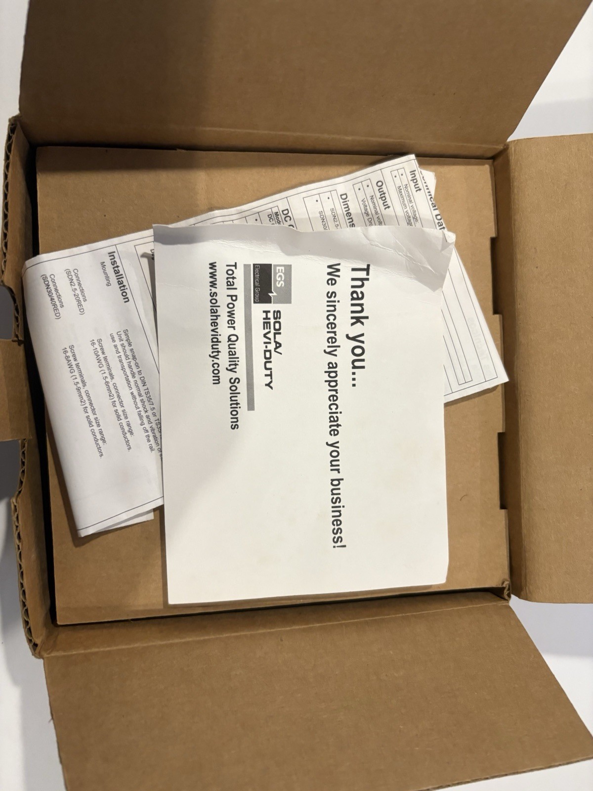REDUNDANT MODULE SDN 2.5-20 RED EGS new open box