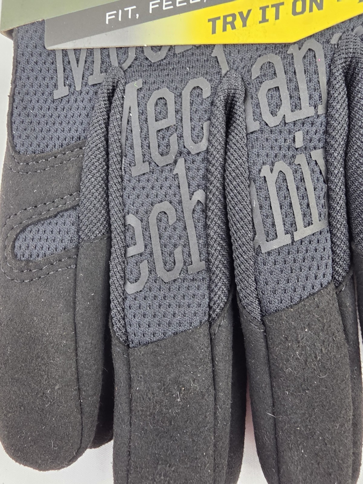 Mechanix Wear Large MG-55-010 Black Tactical Work Gloves Mechanic DIY Tactical