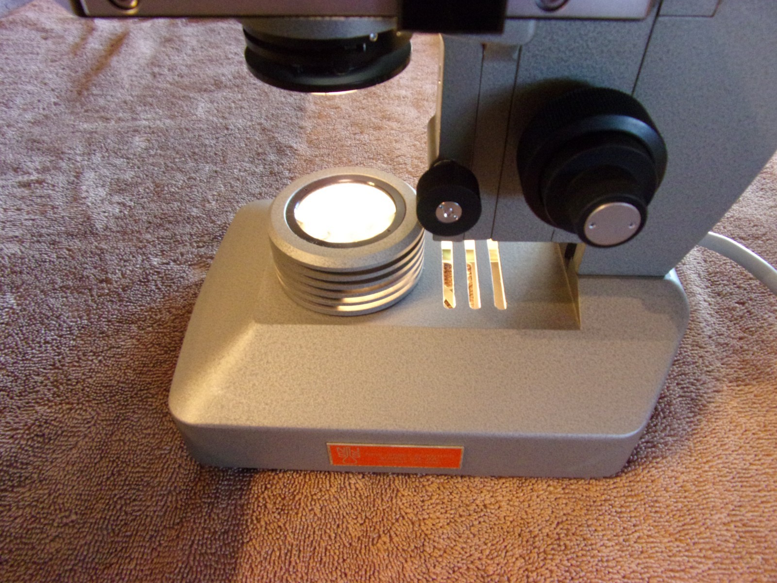 Olympus KHC Microscope With Case Instructions *Tested And Works Perfectly*