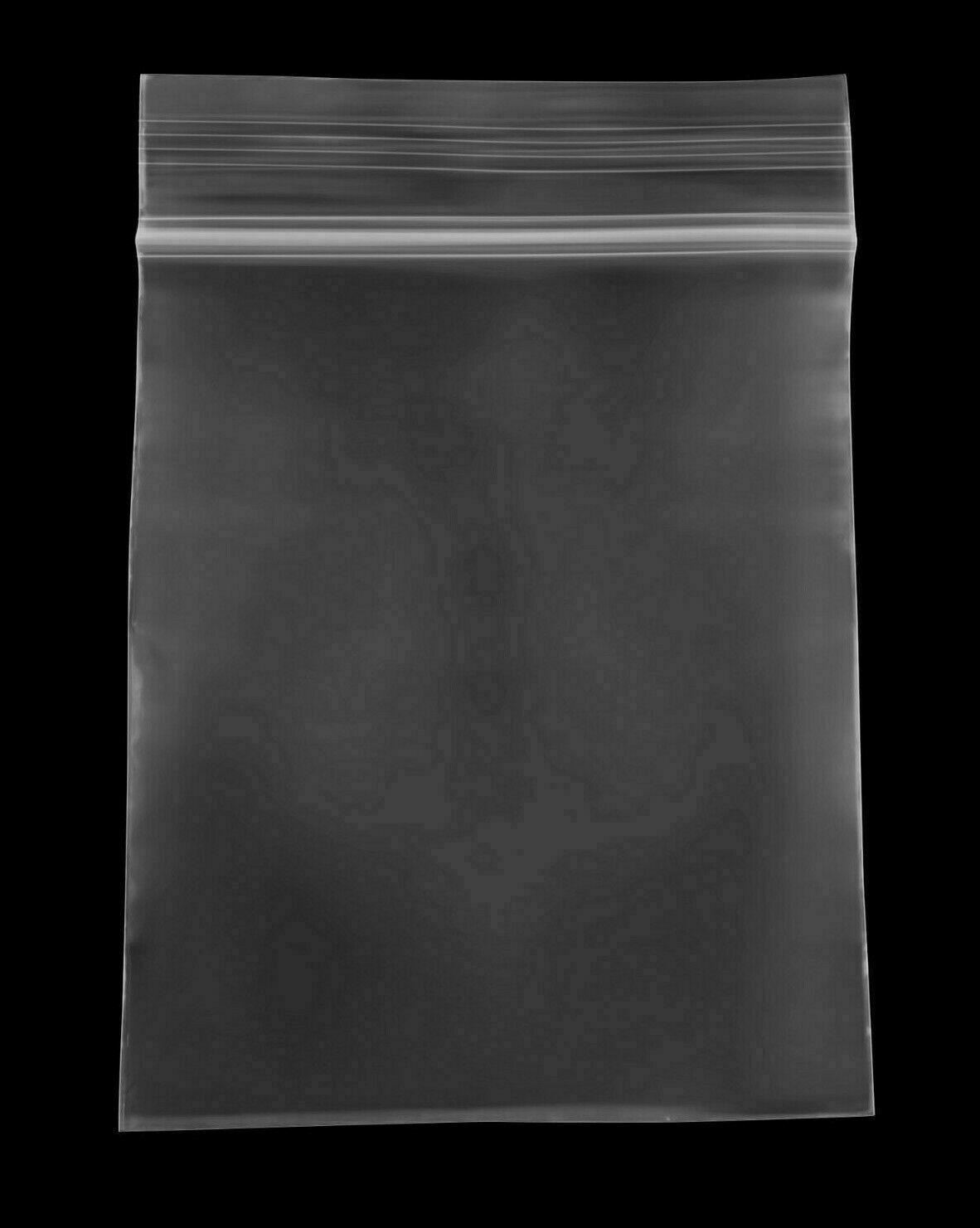 100 Clear Reclosable Zip Seal Bag 2 Mil Lock Bags Plastic Jewelry Zipper Baggies