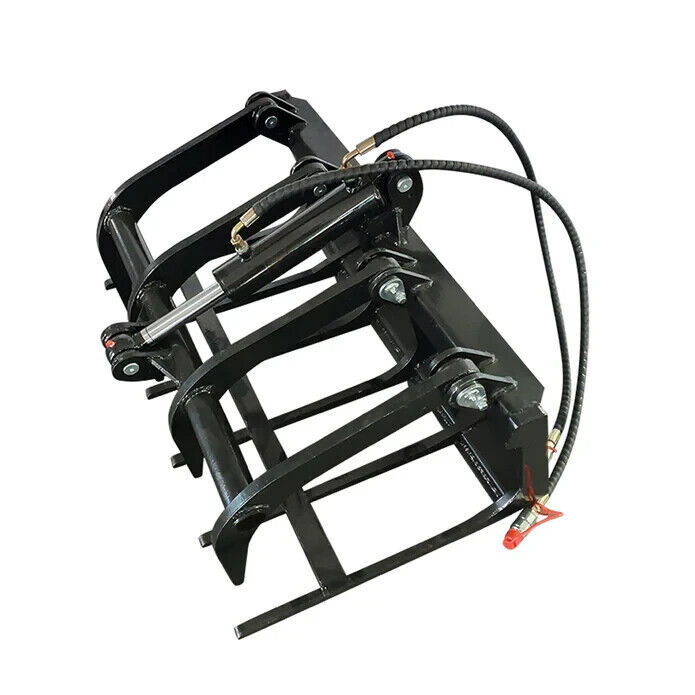 M-HGB 39″ Grapple Attachment for Mini Skid Steer Loader Hydraulic Wood Grabber