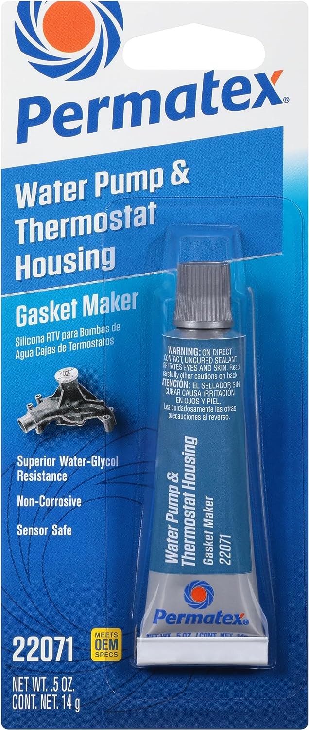 Permatex Water Pump and Thermostat Housing RTV Silicone – 1EA