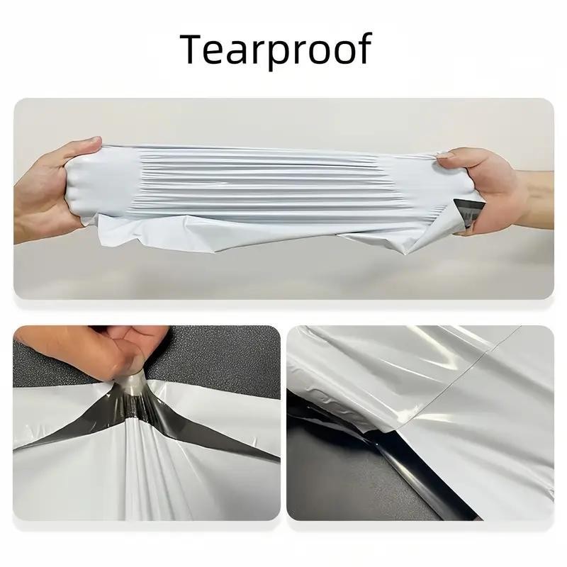 100 Pcs Poly Mailers Shipping Bag 7.5×10 9×12 10×13 12×15.5 14.5×19 19×24 24×24