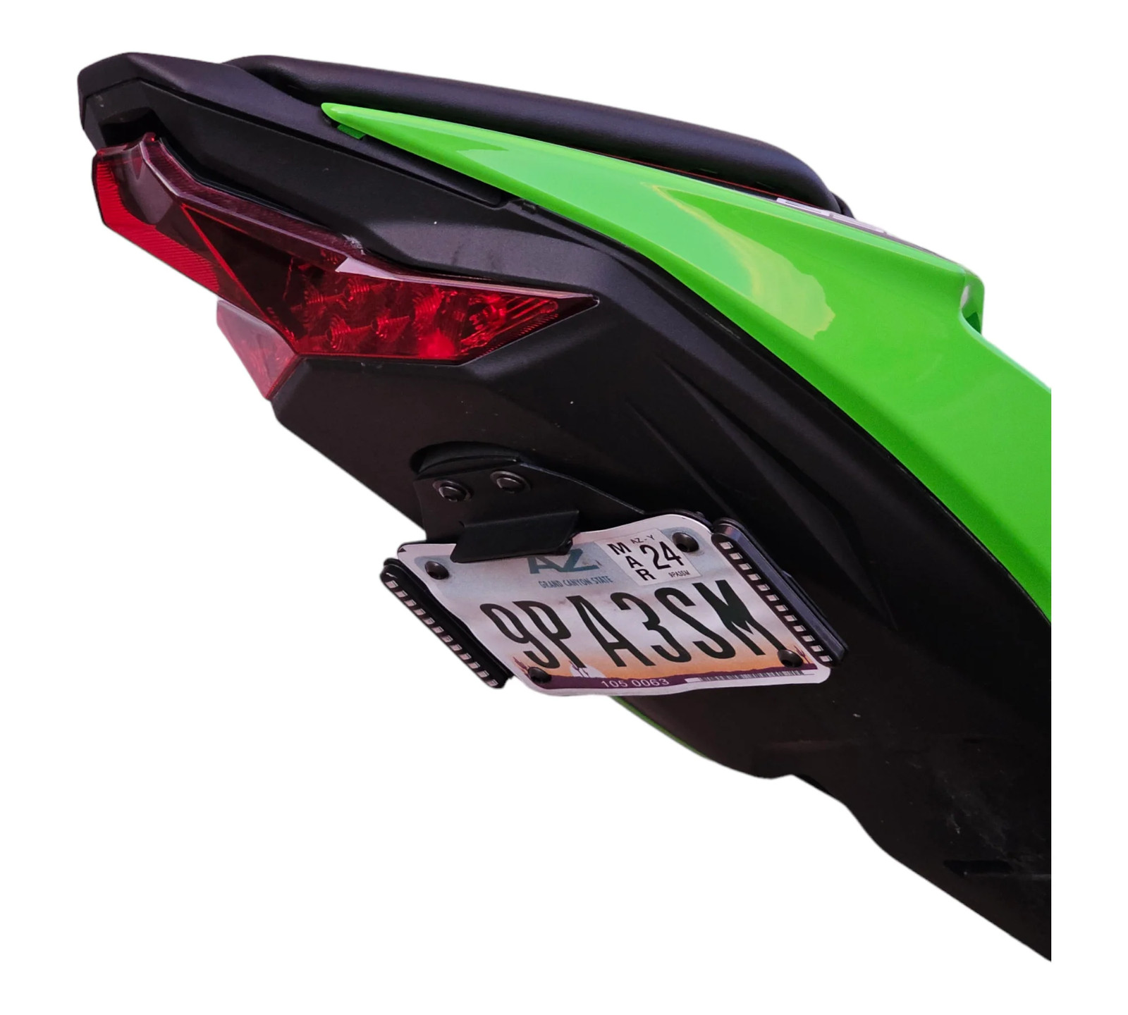 Kawasaki ZX6R 636 Fender Eliminator | Tail Tidy Kit