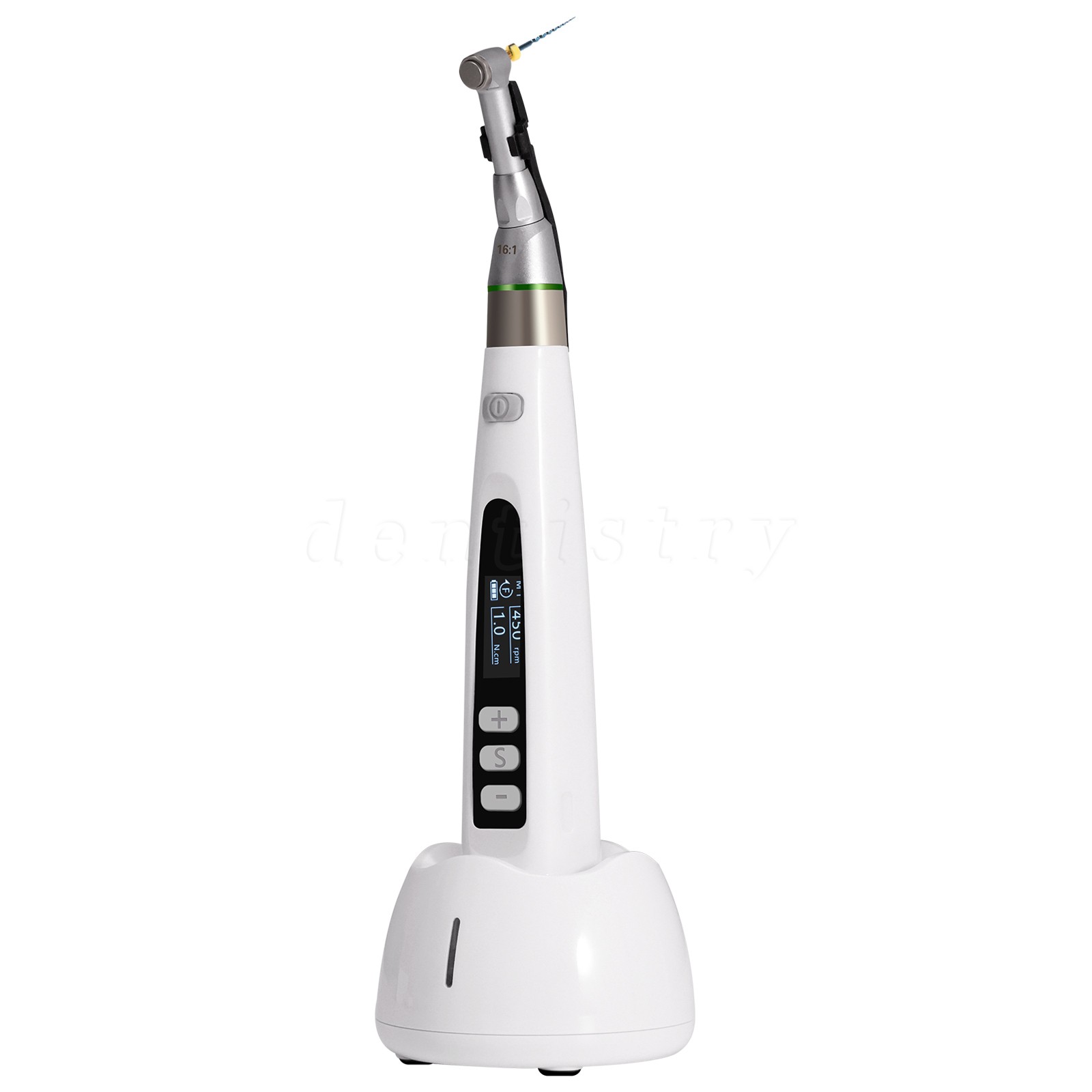 Dental Lab MARATHON Electric Micromotor Polisher+Contra Angle Straight Handpiece