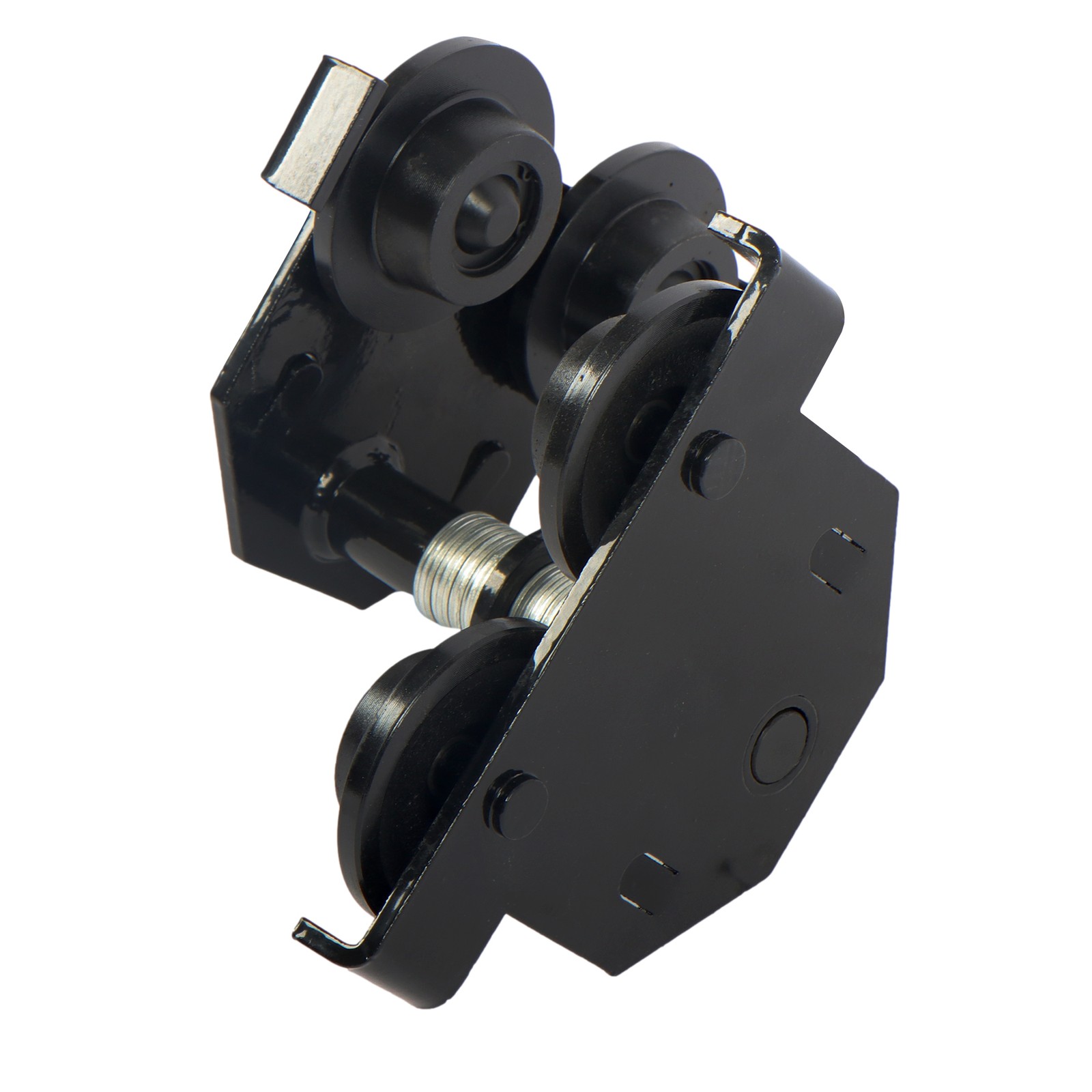 1100lb/0.5t I-Beam Trolley Alloy Steel Double Wheel I-Beam Flange Width 55-135mm