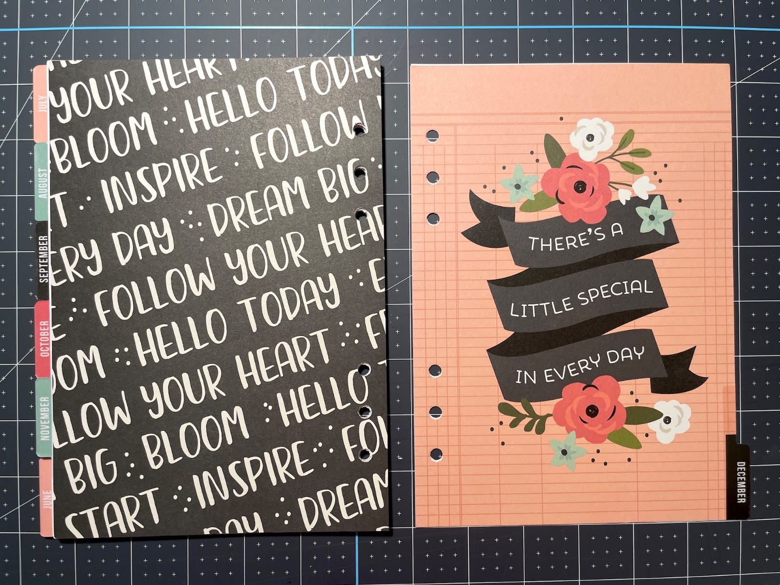 Carpe Diem Undated A5 Monthly Planner Inserts – Bloom