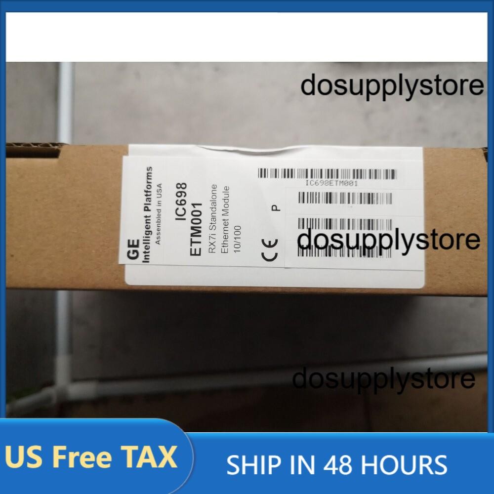 1PCS New GE Fanuc IC698ETM001 Ethernet Module Fast Ship