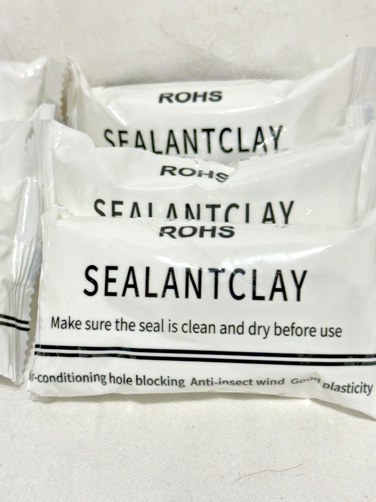 ROhS Sealant Clay Hole Blocking, Anti-insects With Good Plasticity (Lot Of 6)