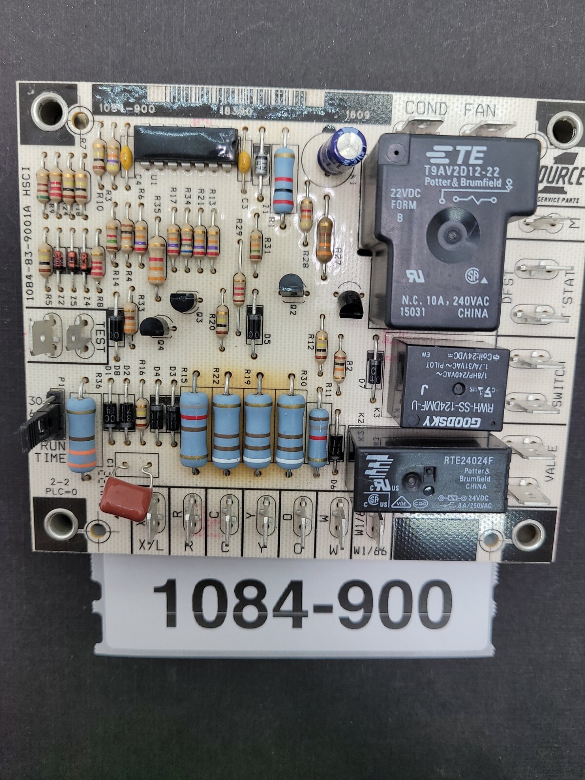 Coleman 1084-900 Heat Pump Defrost Circuit Board SOURCE1 18390