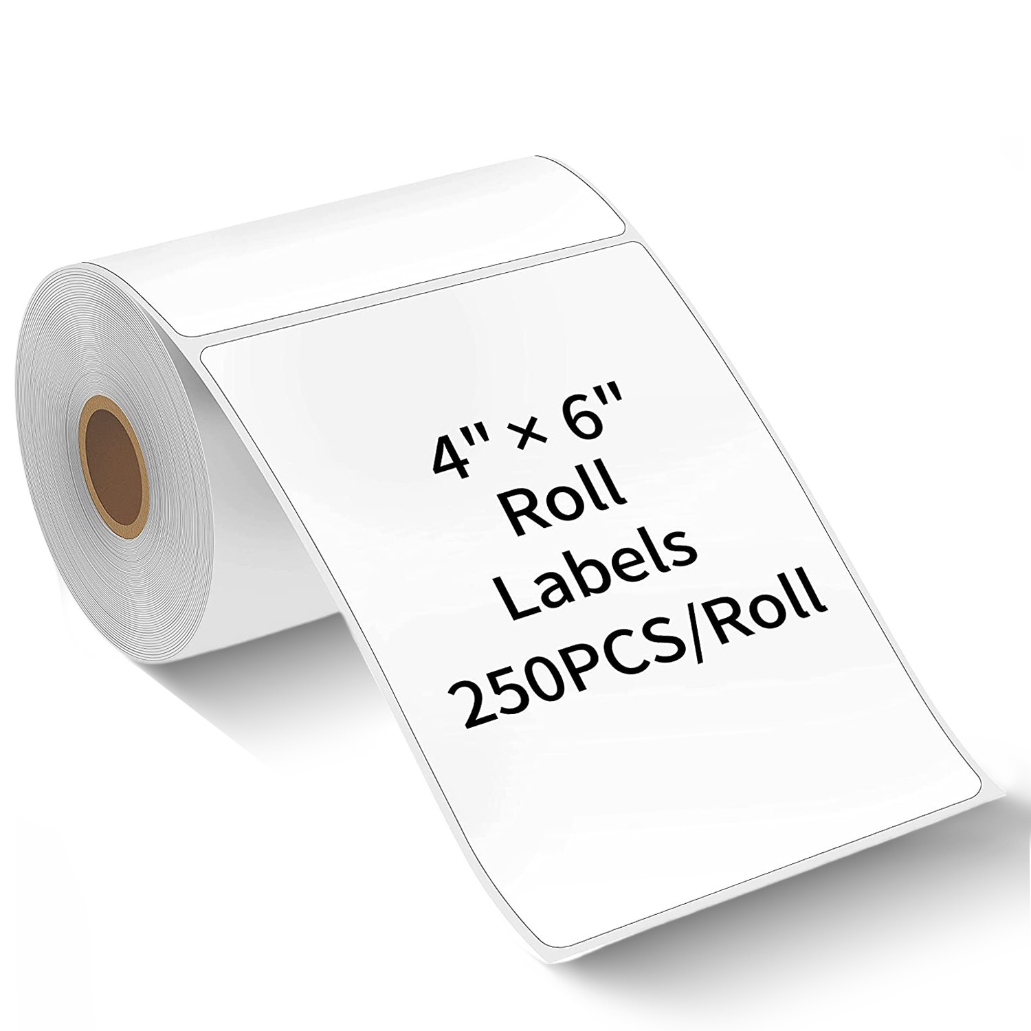 500 4″x6″ Fanfold Direct Thermal Shipping Labels for Zebra and Rollo Printers