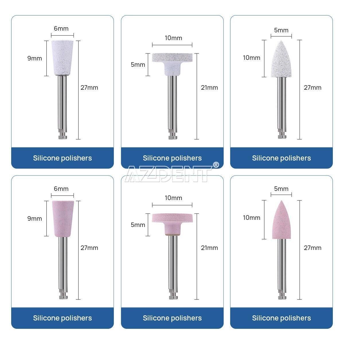Kit de acabado de pulido compuesto Dental Composite Polishing Kit RA 2.35MM