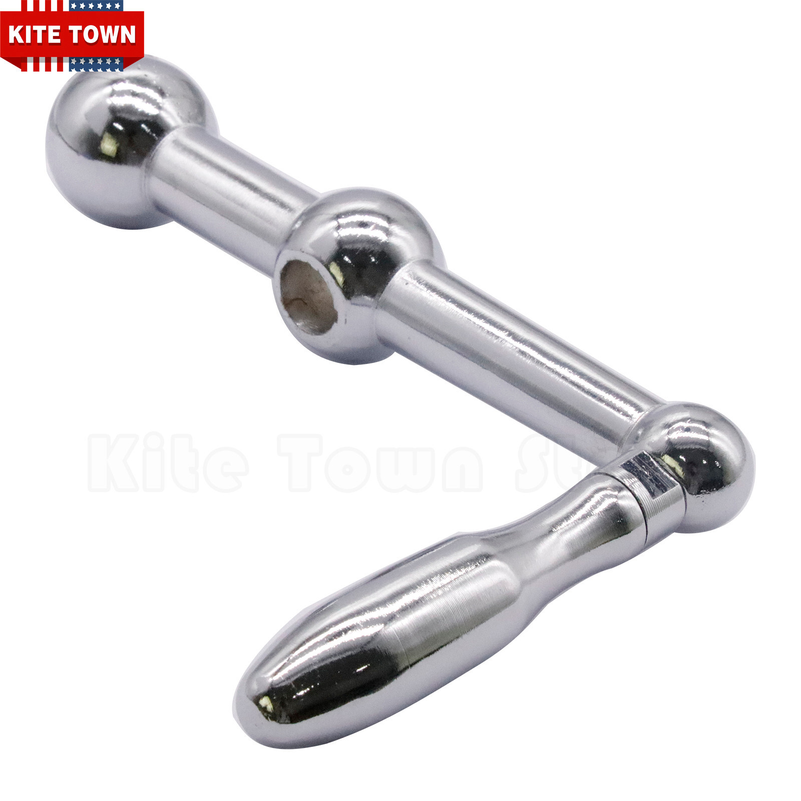 Milling Machine Part – D26 Three Ball Crank Handle 197mm*Ø16mm For Bridgport D26
