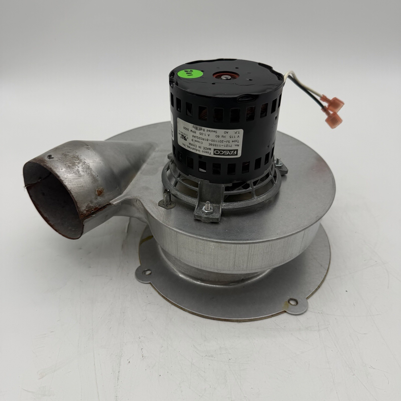 Rheem Ruud 70-101087-01 Fasco 7021-11559 Furnace Draft Inducer used, tested