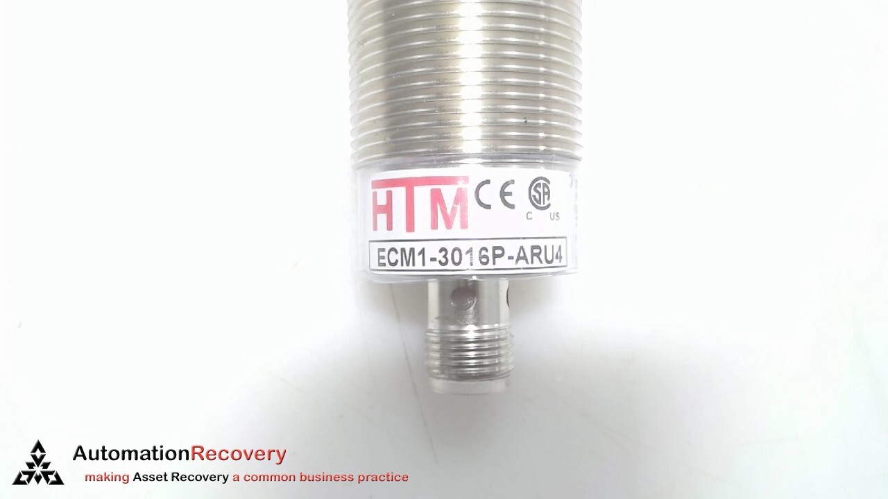 HTM ECM1-3016P-ARU4, EXTENDED RANGE METALHEAD PROXIMITY SENSOR, 282007, #300694