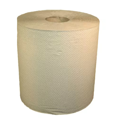 R.J.Schinner NOVA800N White 8" x 700 Ft. Paper Towel Roll – 6 / CS