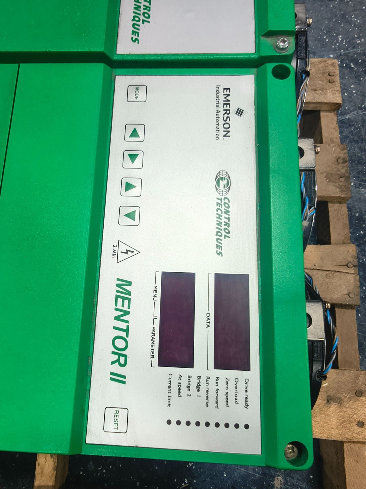 EMERSON CONTROL TECHNIQUES M550-141CD 268HP MNETOR II D.C. DRIVE 550A 460V