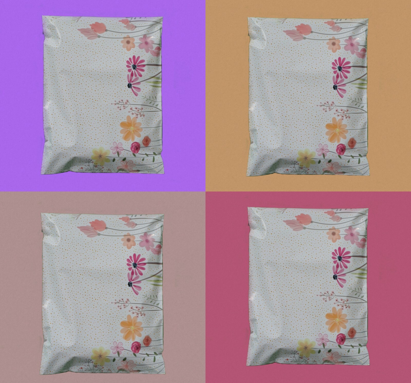 10×13 Poly Mailers Designer Self Adhesive Shipping Envelope Bags Choose design