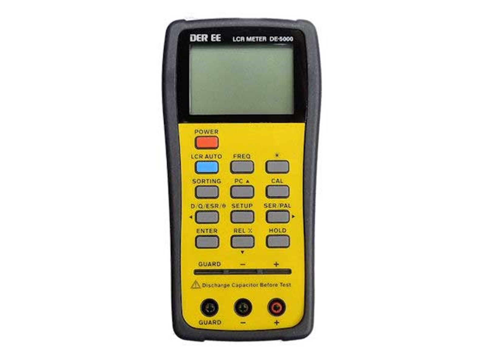 DE-5000 Handheld LCR Meter DE5000 w/ TL-21 TL-22 TL-23 DER EE High Accuracy