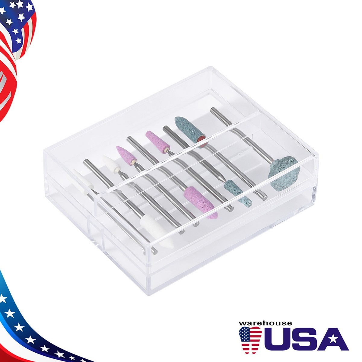Dental Polishing Stones HP Straight Handpiece Ceramic Metal Composite 2.35mm