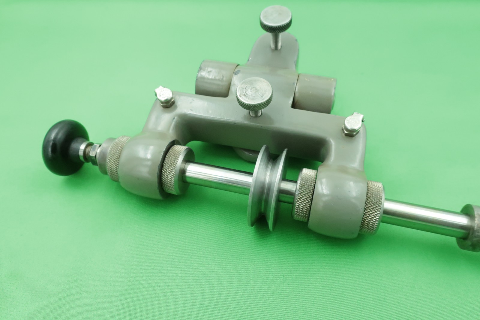 Elgin Lathe Grinding Attachment Belt Driven Adjustable Sliding Spindle & Height