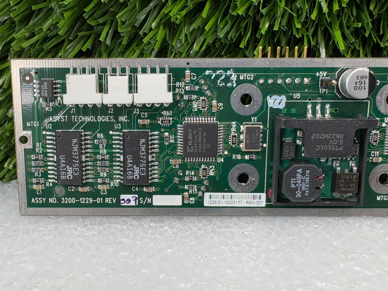 Asyst Technologies 3200-1229-01 Module Mini Board – Green | Great Condition
