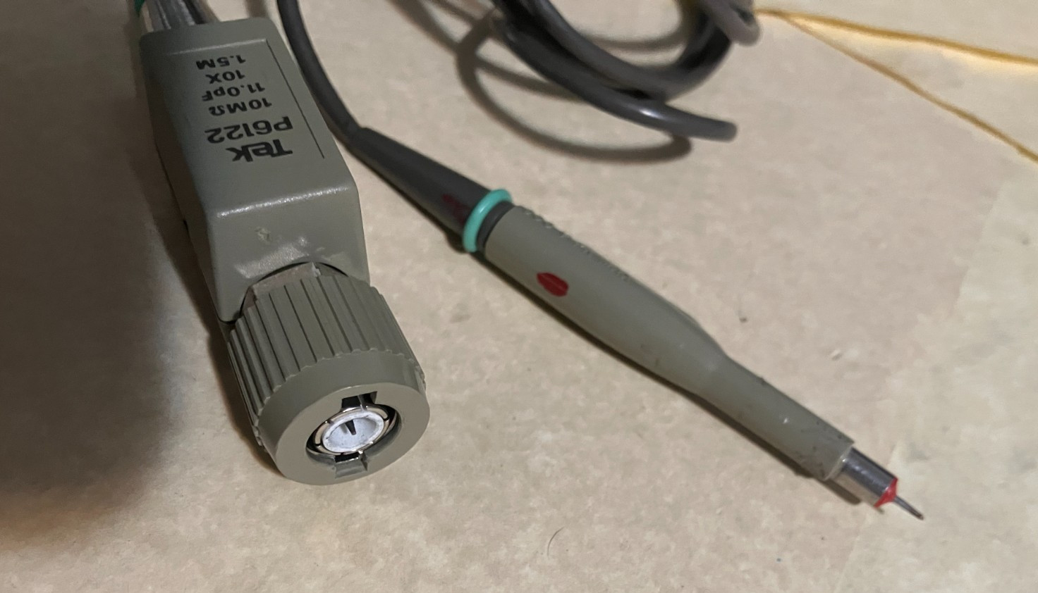 Tek P6122 Passive Probe, 10M, 11.0pF, 10X, 1.5M, Used