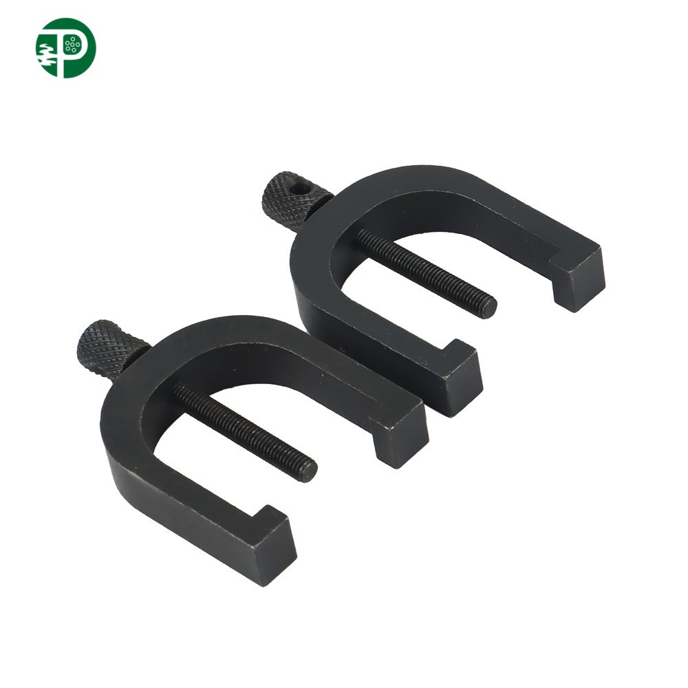 Precision 1-5/8″ × 1-1/4″ × 1-1/4″ V Blocks and Clamp Set Steel Gauge Machinist
