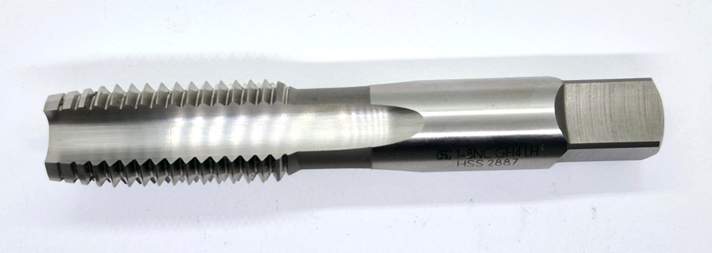 OSG 1- 8NC GH4 4 Flute Left Hand Plug Tap Mexico 1664100