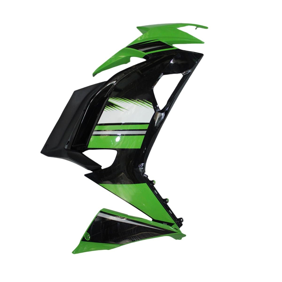 Fairing Kit Kawasaki ER-6F Ninja 650R 2021-2023 ABS Plastic Green Black White