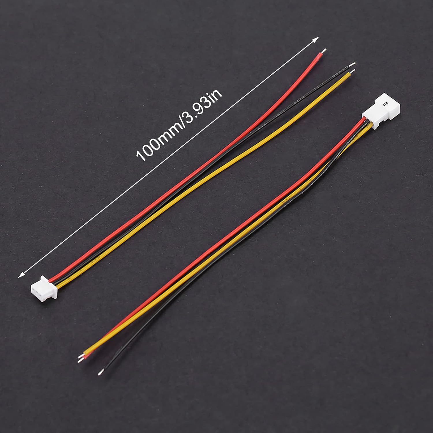 20Pcs/Pack Mini Micro JST 1.25Mm 3 Pin Connectors, Female Male Connector Plug, w