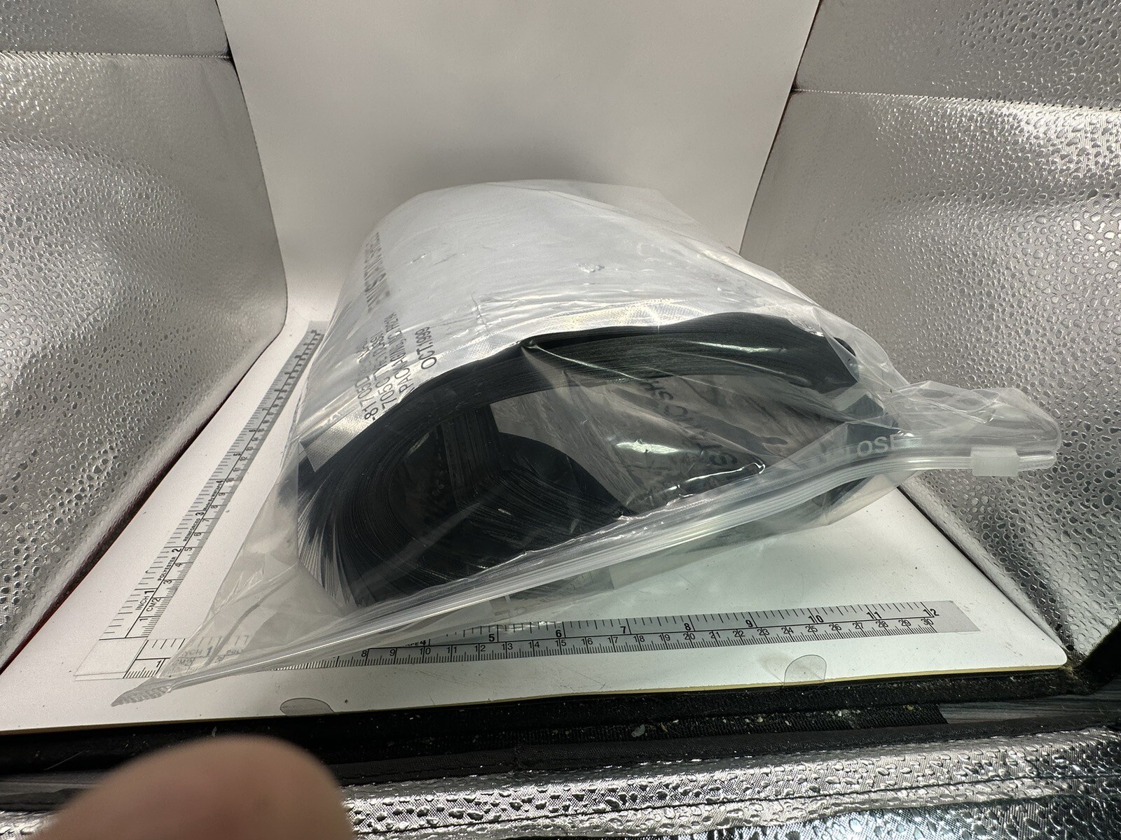 BAG 11”W x 20”D STATIC/EMI SHIELD, MIL-PRF-81705D, TYPE 1, Class, NOS 100/PK New