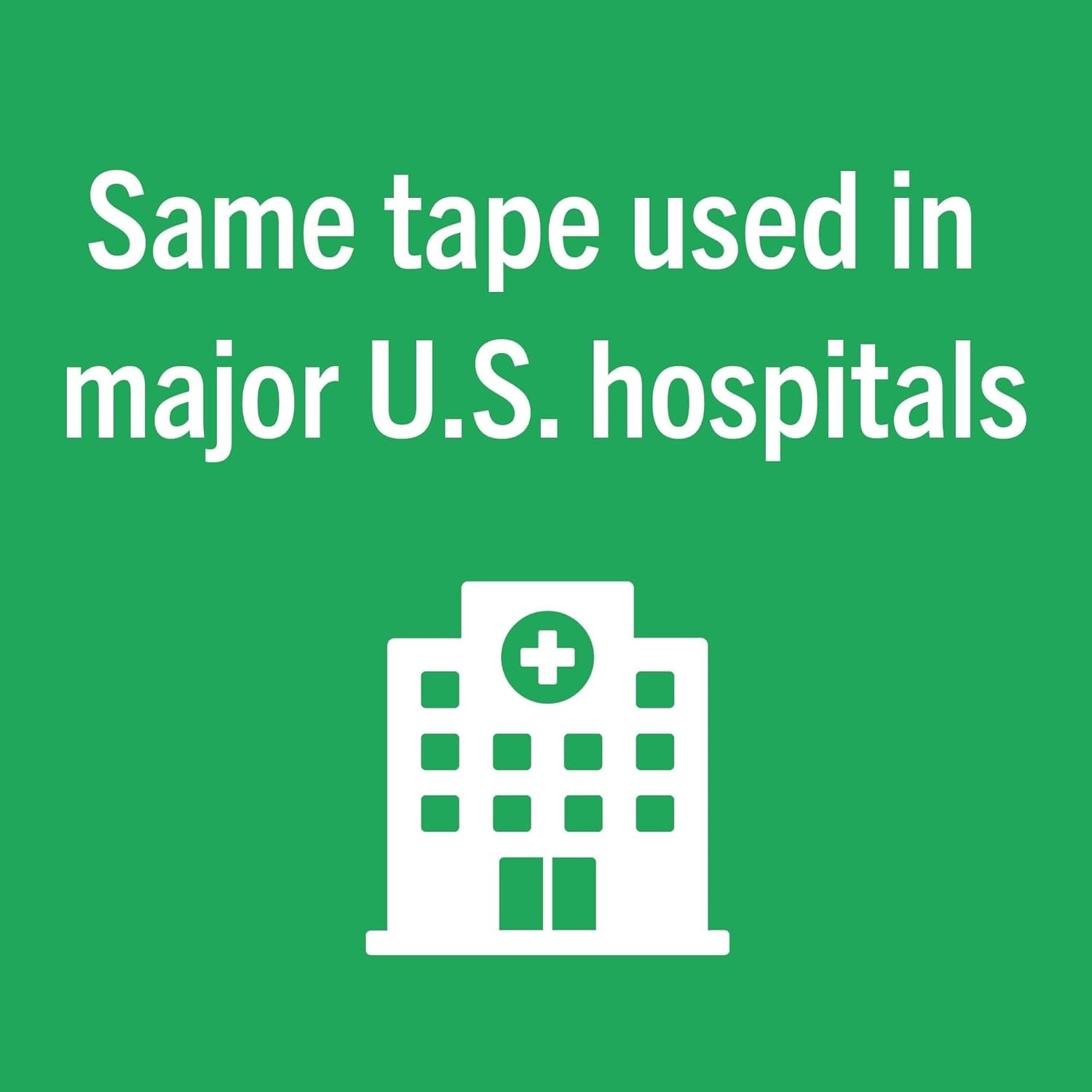 Transparent First Aid Tape: 6 Rolls of Flexible Clear Tape for Discreet Healing