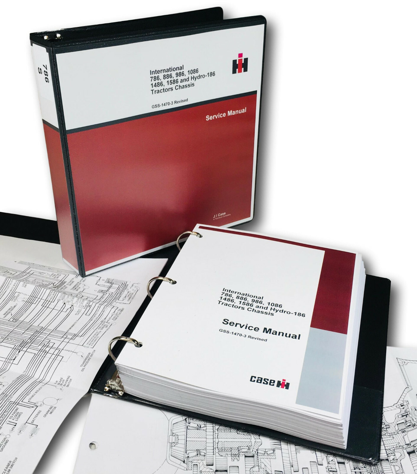 International Ih 786 886 986 1086 Tractor Chassis Service Manual Shop Repair